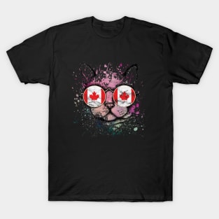 Cat Canadian T-Shirt